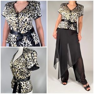 JS COLLECTION silk evening dress jacket